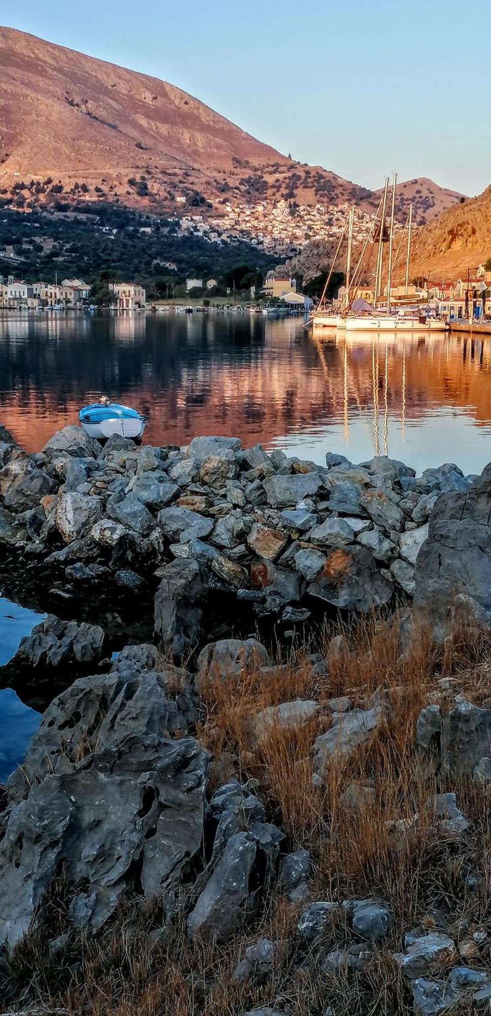Apartmán Captain George Symi Exteriér fotografie