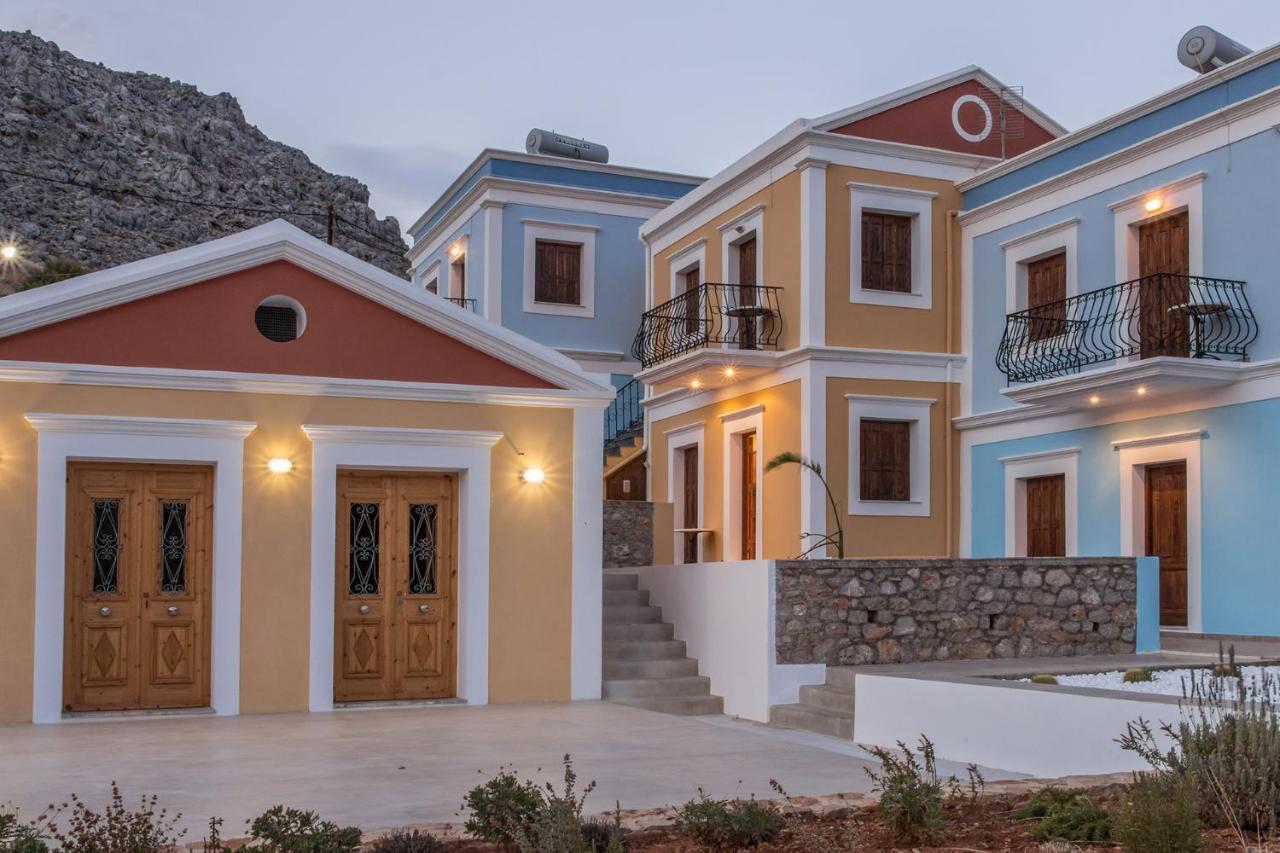 Apartmán Captain George Symi Exteriér fotografie