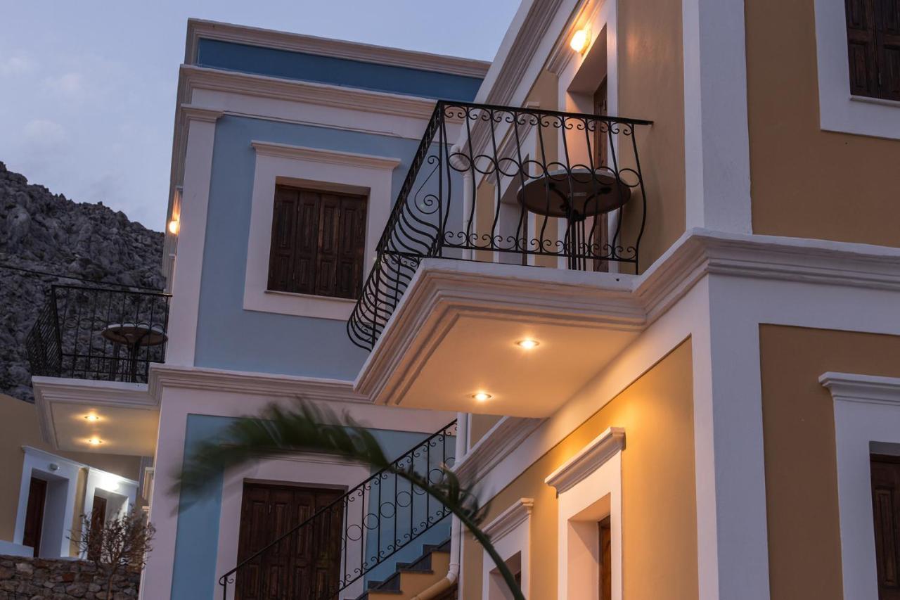 Apartmán Captain George Symi Exteriér fotografie