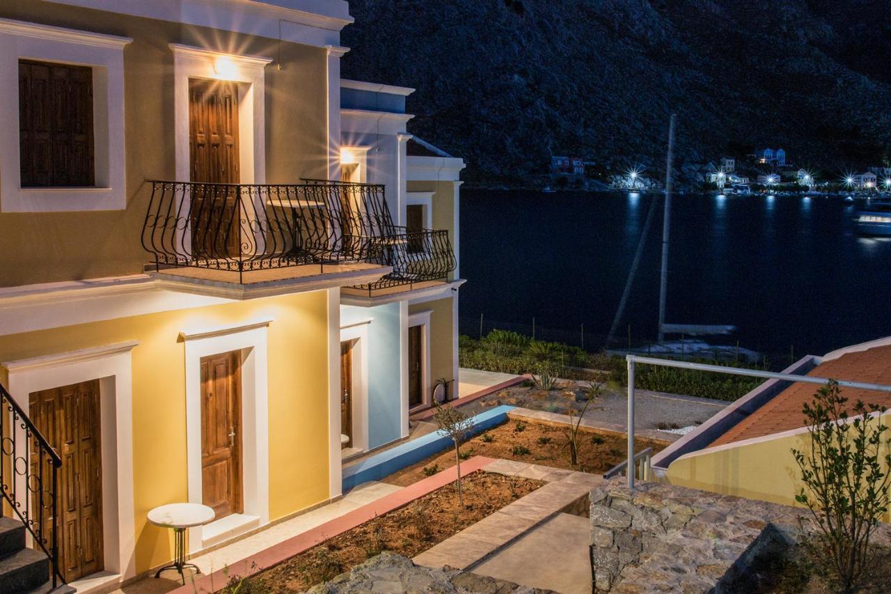 Apartmán Captain George Symi Exteriér fotografie