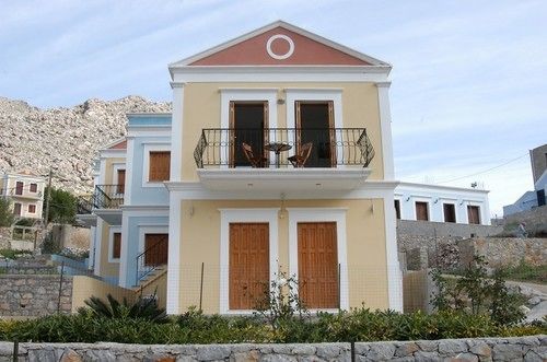 Apartmán Captain George Symi Exteriér fotografie